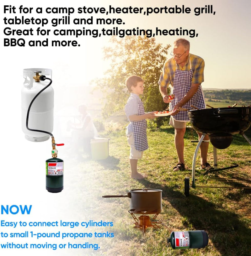 ๐Only $26.99 Last Day Promotion!๐ฅ36 Inch Propane Gas Tank Adapter Connector