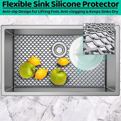 Stainless Steel Porcelain Sink Mat | Jayzod official 