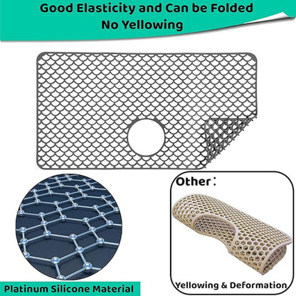 Stainless Steel Porcelain Sink Mat | Jayzod official 