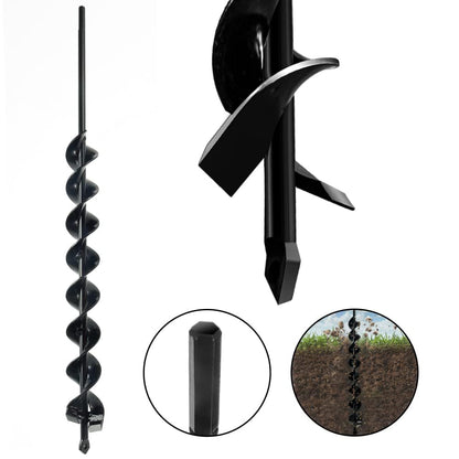 23"x1.6" 8-Lap Spiral Auger Drill Bit | Jayzod official