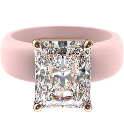 🔥Last Day 50% off 🔥Jayzod Silicone Ring – Emerald Cut CZ