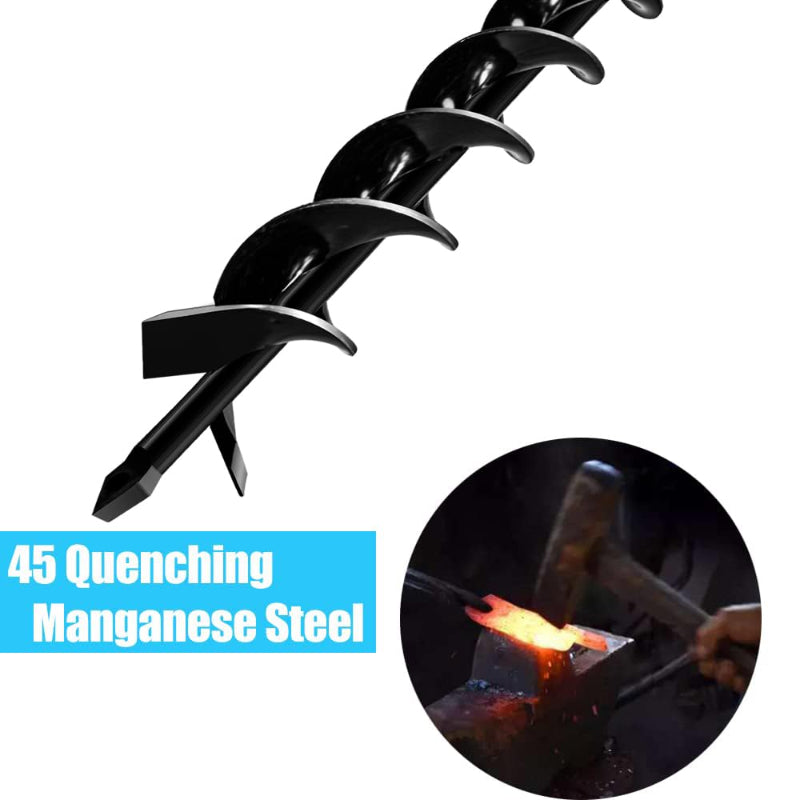 23"x1.6" 8-Lap Spiral Auger Drill Bit | Jayzod official