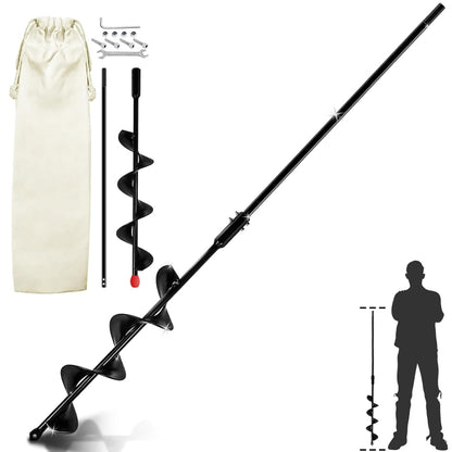 3x34 Garden Auger Drill Bit – For Bulbs & Plants, Fits 3/8" Hex Drive| Jayzod official