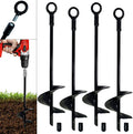 18" Ground Anchor Kit (4-Pack) – Heavy Duty Metal Stakes for Tents, Trampolines, and More