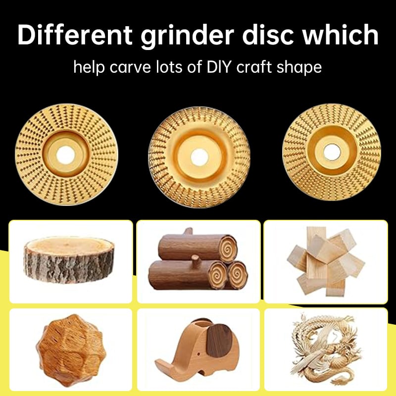 🔥🔨 11 Pcs Wood Carving Disc Set