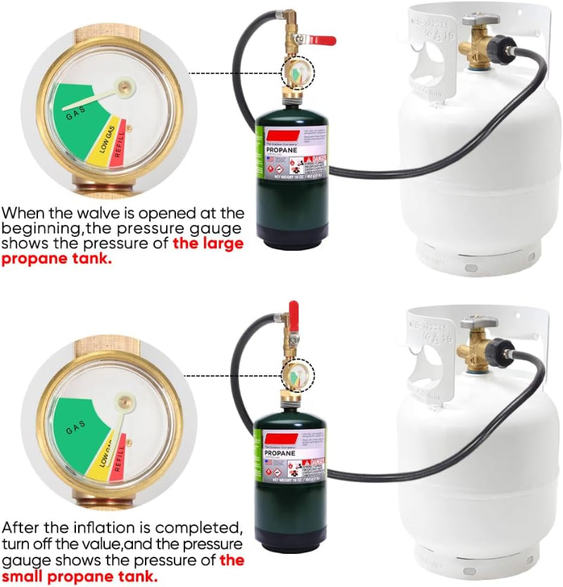 🏆Only $26.99 Last Day Promotion!🔥36 Inch Propane Gas Tank Adapter Connector
