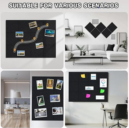 12 Pack Large Cork Board for Wall | Jayzod official 48*36 inch