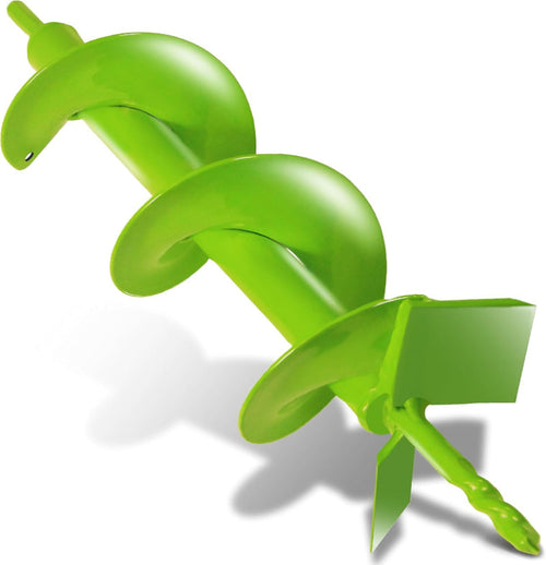4" x 16" Heavy Duty Garden Auger Drill Bit -Green| Jayzod official
