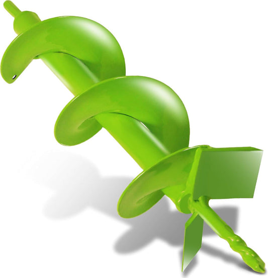 4" x 16" Heavy Duty Garden Auger Drill Bit -Green| Jayzod official