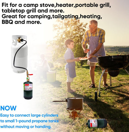 🏆Only $26.99 Last Day Promotion!🔥36 Inch Propane Gas Tank Adapter Connector