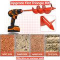 4" x 25" Upgraded Garden Auger Drill Bit for Planting – Compatible with 3/8" Hex Drive Drill