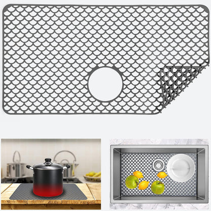 Stainless Steel Porcelain Sink Mat | Jayzod official 