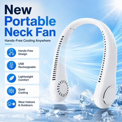 New Portable Neck Fan
